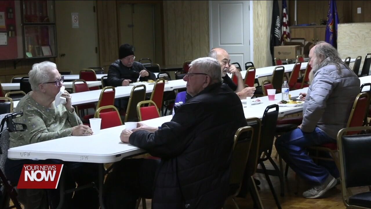 Lima Community Christmas Dinner was held after being postponed due to snowstorm